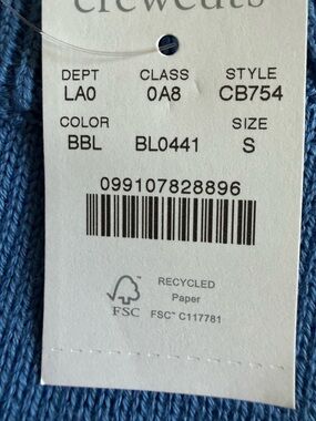 Crewcuts - Size S